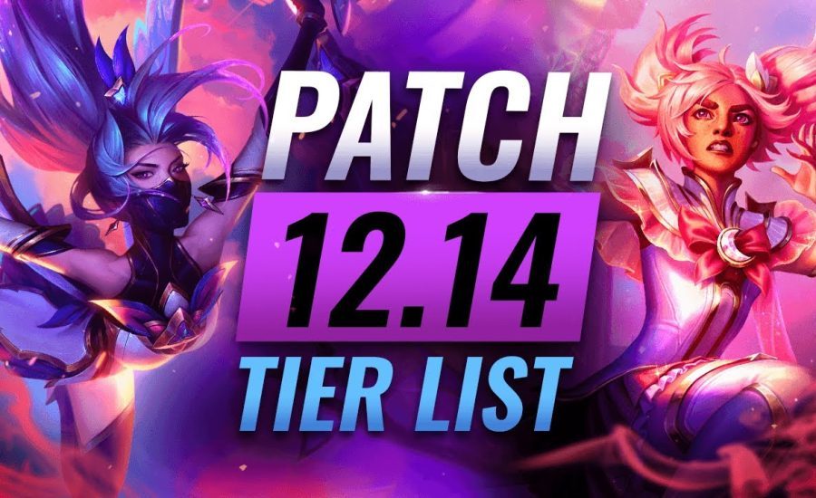 MASSIVE CHANGES: Full Patch 12.14 Rundown & Tier List - League of Legends