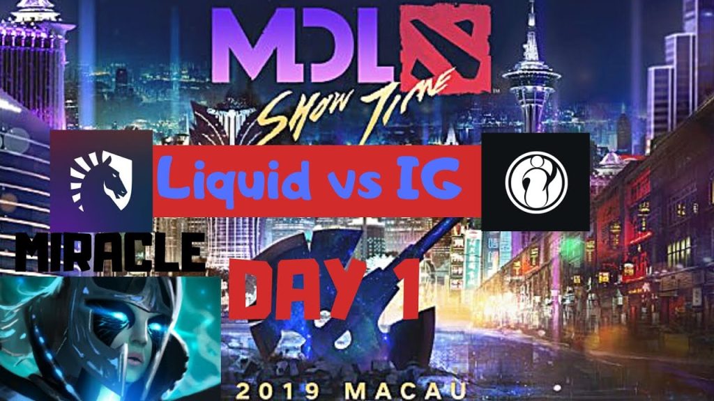 MDL Macau 2019 - TEAM LIQUID vs IG DAY 1 Highlights