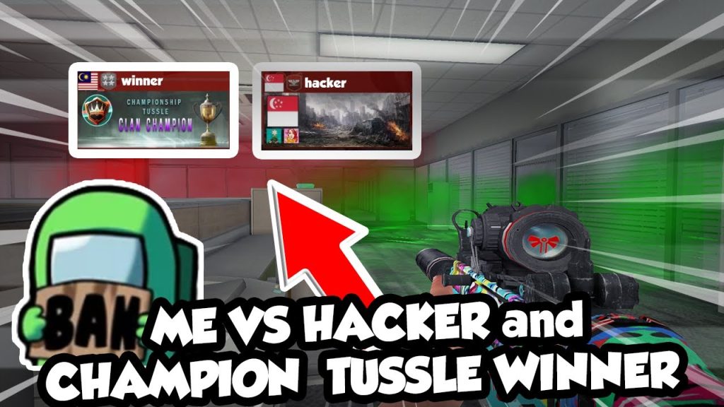 ME VS HACKER and CHAMPION TUSSLE WINNER  | Blackshot Competitive