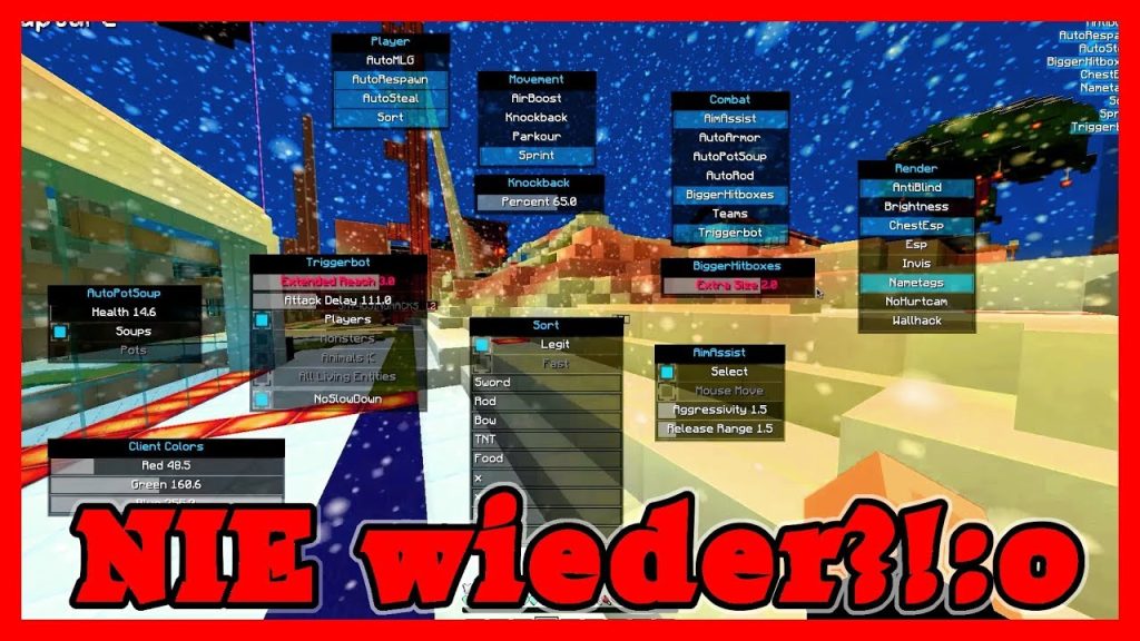 MINECRAFT wird KOMPLETT LEGIT!? | NIE WIEDER 1 HACKER?! | Bedwars Minecraft