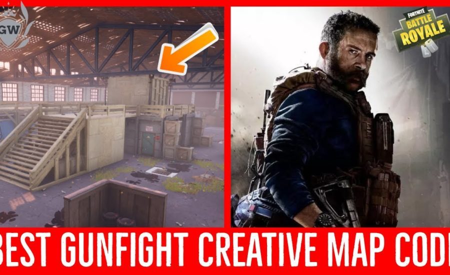 MODERN WARFARE GUNFIGHT MAP CODE IN FORTNITE! CALL OF DUTY MODERN WARFARE FORTNITE MAP CODE!