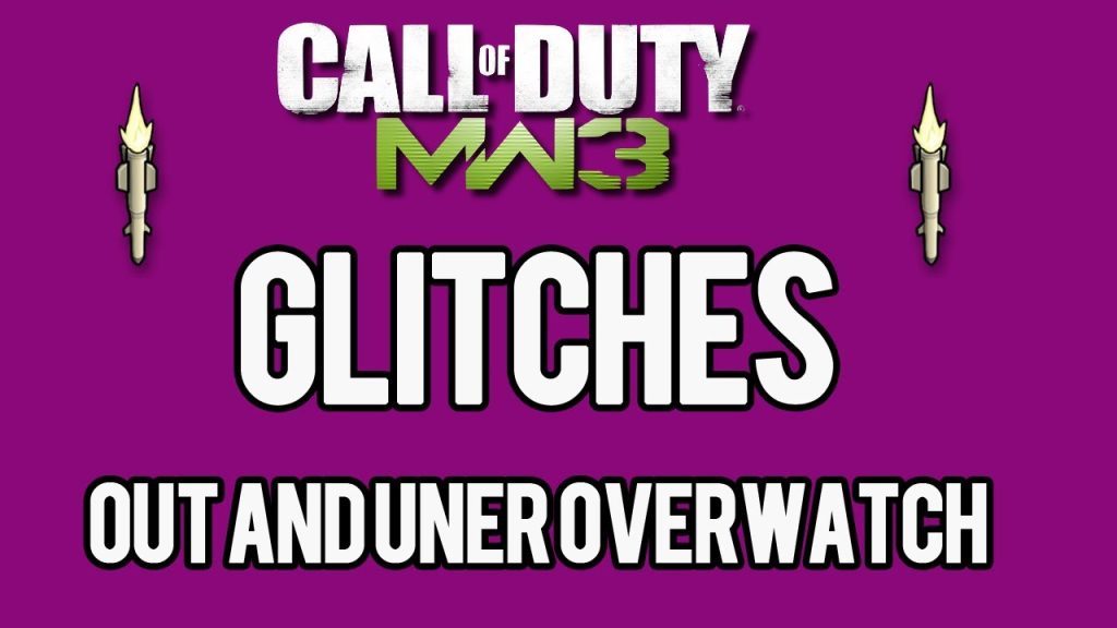 MW3 Out and Under OverWatch Using Godmode/Invincibility Glitch