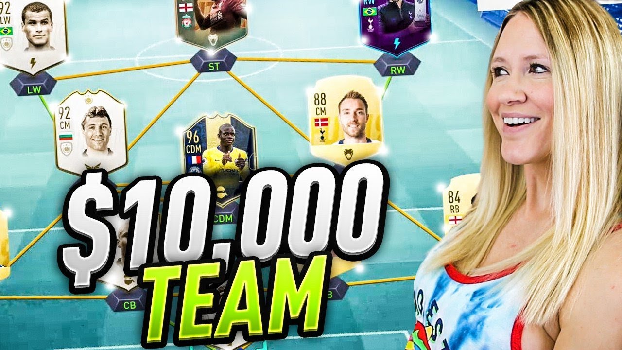 MY $10,000 FIFA 19 ICONIC SQUAD!! FIFA 19 Ultimate Team