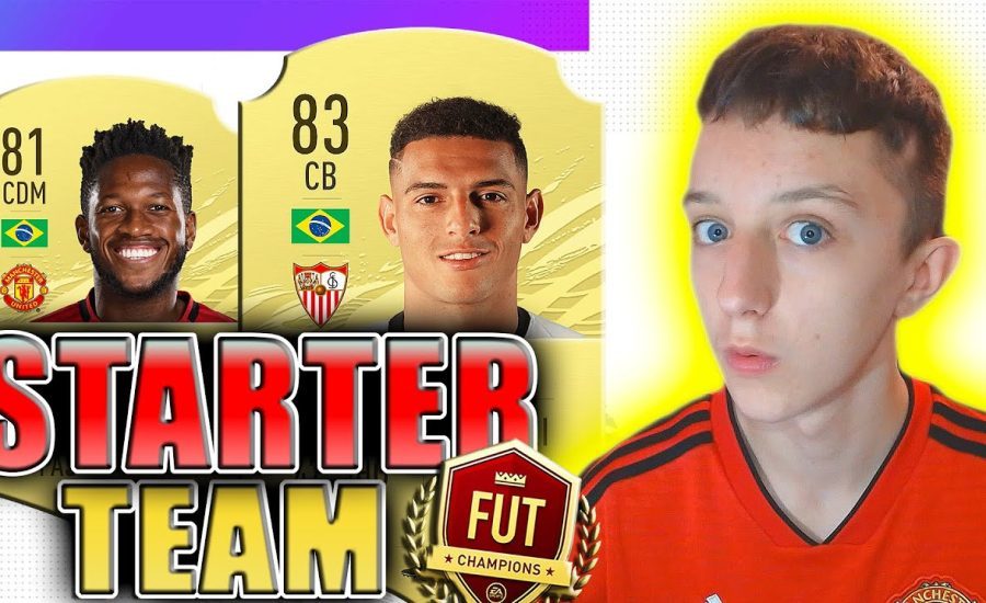 MY BROKEN FIFA 21 STARTER TEAM FOR FUT CHAMPIONS!