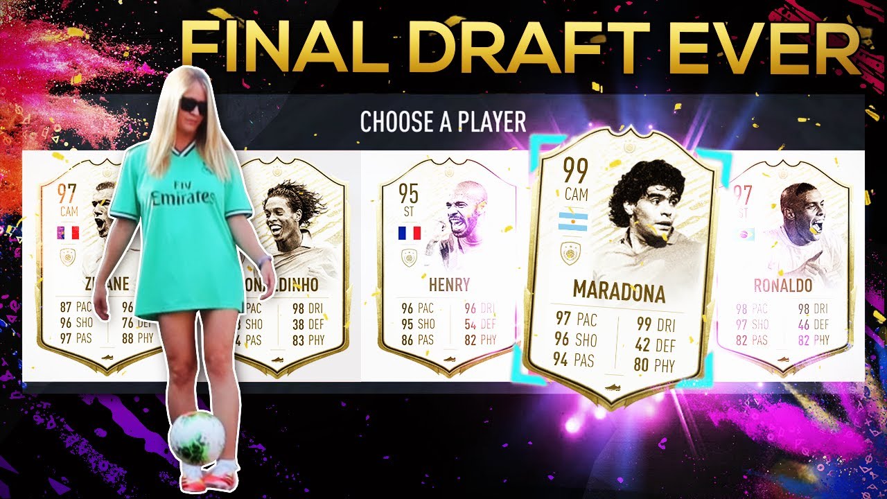 MY FINAL FIFA DRAFT EVER!!! FIFA 21