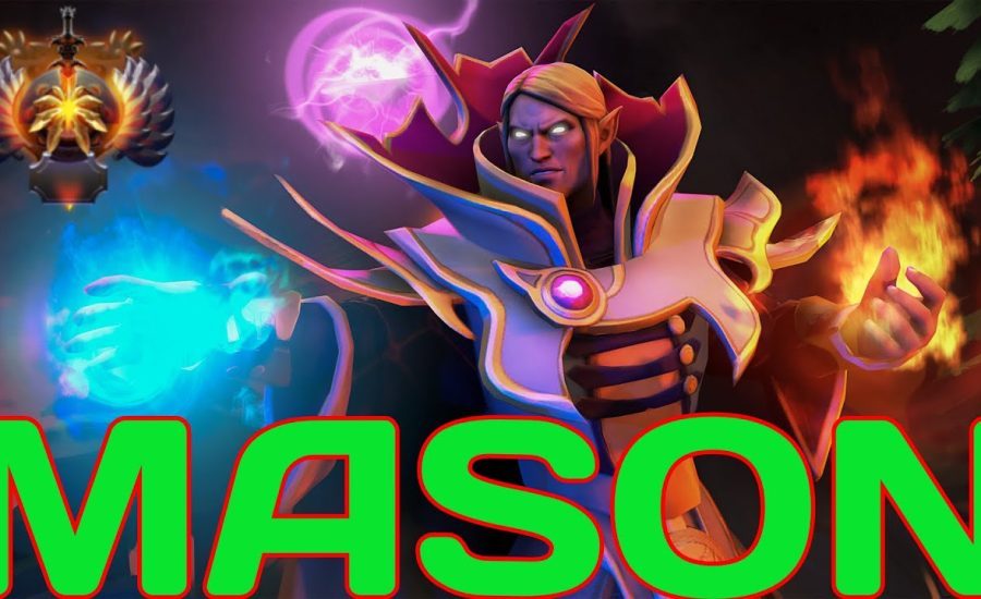 Mason SUPPORT P5 Invoker - AVG MMR 8068 - Dota 2 Pro Player Perspective