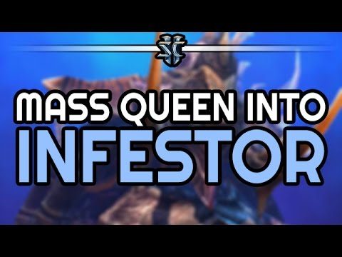 Mass Queen into Infestor in Zerg vs Zerg l StarCraft 2: Legacy of the Void Ladder l Crank