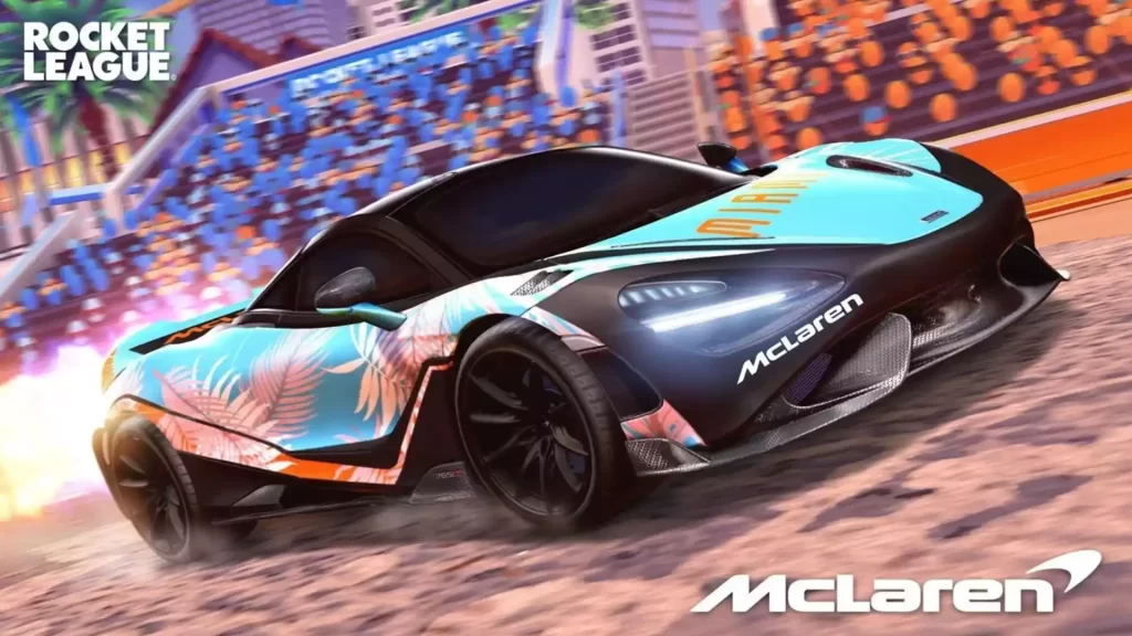 McLaren 765LT back in Rocket League Hitbox, Bundle & Details