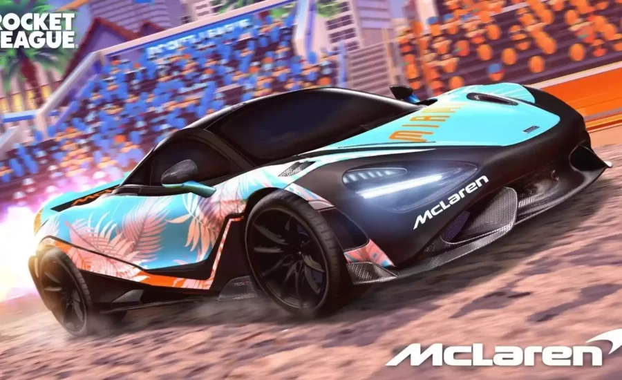 McLaren 765LT back in Rocket League Hitbox, Bundle & Details