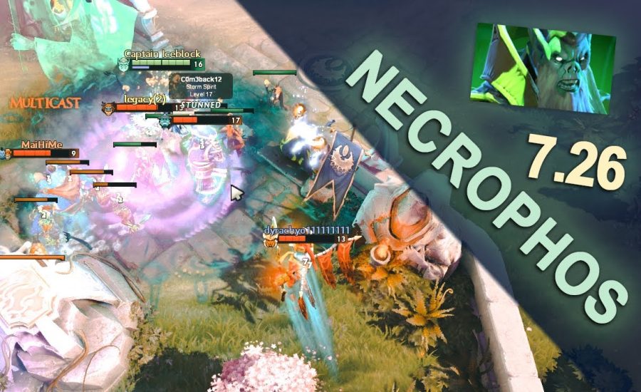 Mid Necrophos | 7.26 Meta Heroes | Dota 2 Guide