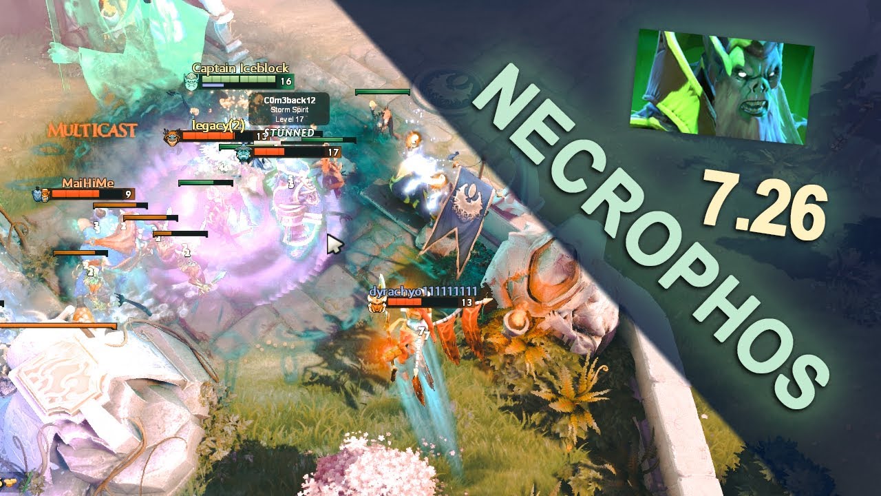 Mid Necrophos | 7.26 Meta Heroes | Dota 2 Guide