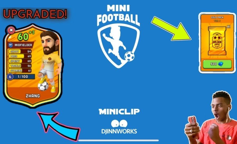 Mini Football The miraculous Zhang and epic unbelievable Gameplay and crazy Goals King cap gaming