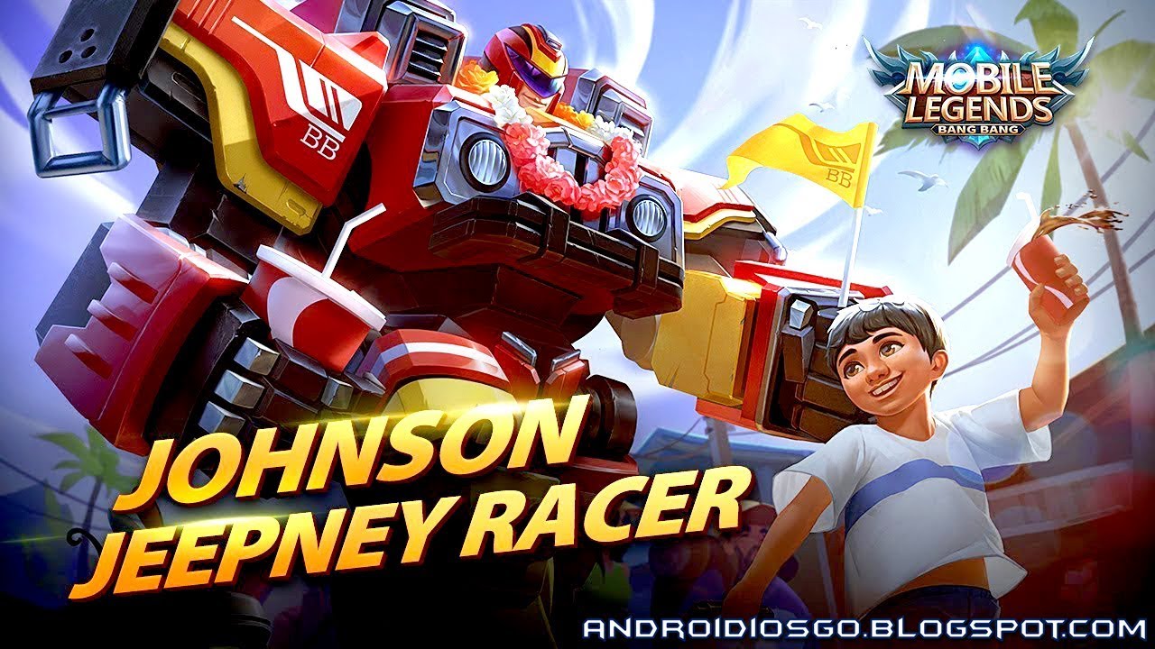 Mobile Legends: New Skin - Johnson Jeepney Racer Gameplay Andriod/iOS