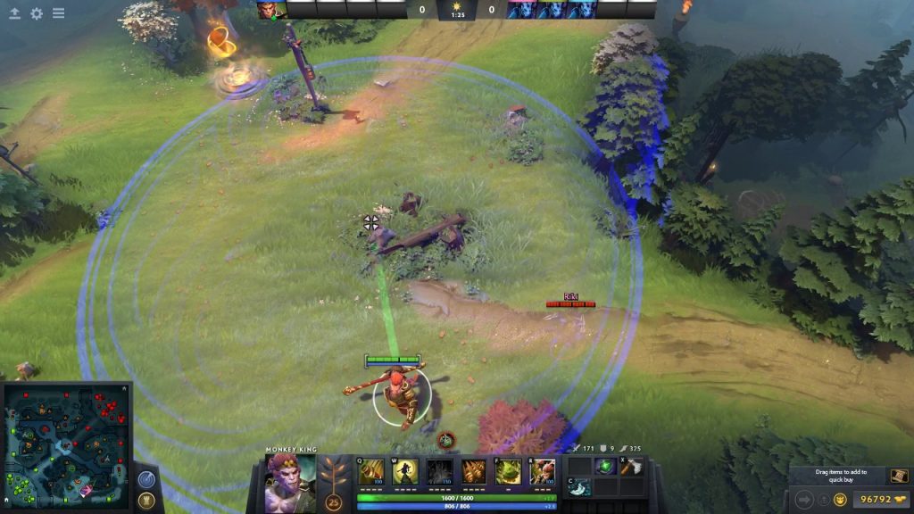 Monkey King ultimate giving massive truesight aoe with gem