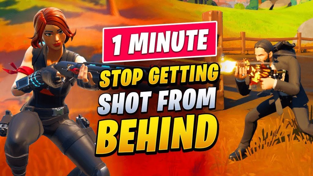 NEVER DIE FROM BEHIND AGAIN With This SIMPLE TIP (Fortnite Tips & Tricks #Shorts)