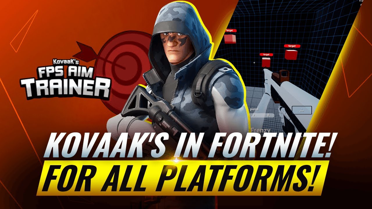 NEW BEST Method To Improve Aim in Fortnite - KOVAAK'S AIM TRAINER Tips & Tricks