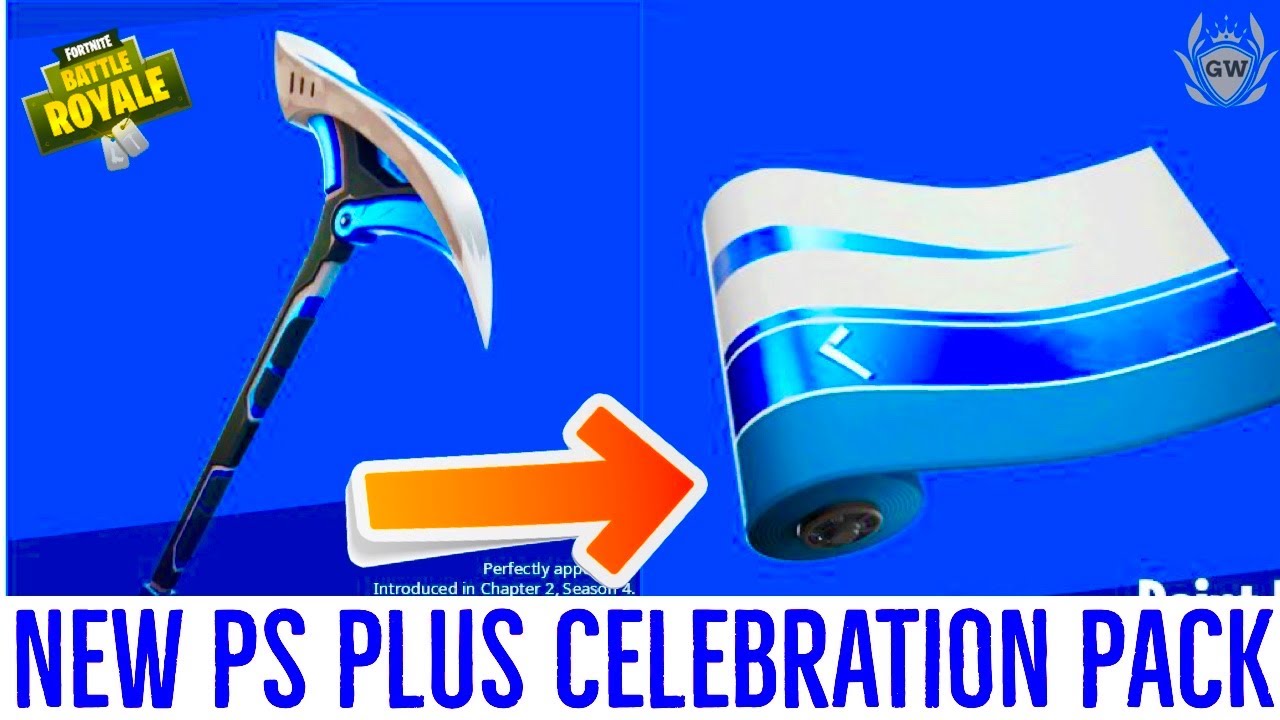 NEW FREE Fortnite PlayStation Plus Celebration Pack! Fortnite PS Plus pack for Chapter 2 season 4!