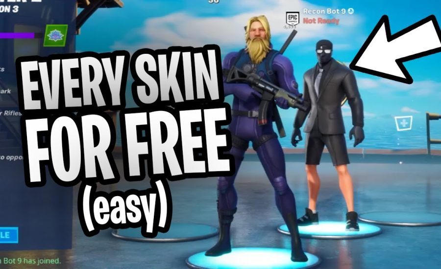 *NEW* HOW TO GET *ANY* UNRELEASED SKIN IN FORTNITE SEASON 4 (all platforms)
