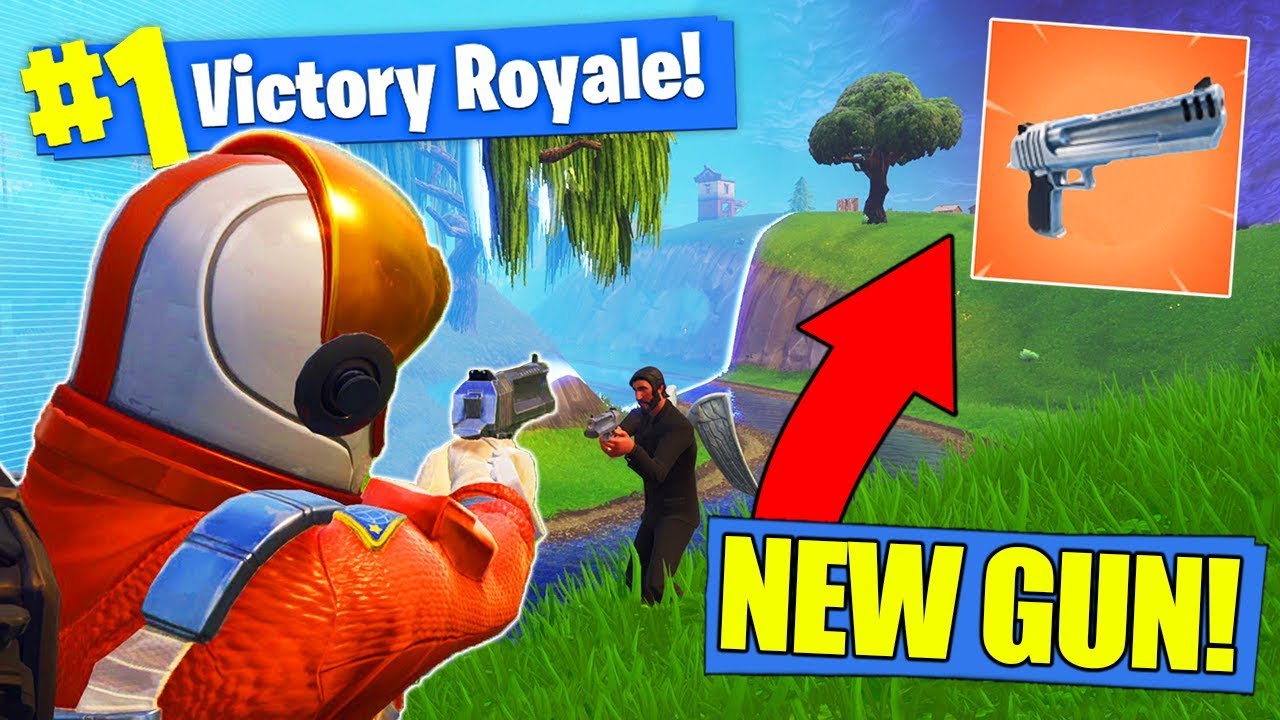 *NEW* LEGENDARY HAND CANNON In Fortnite Battle Royale!