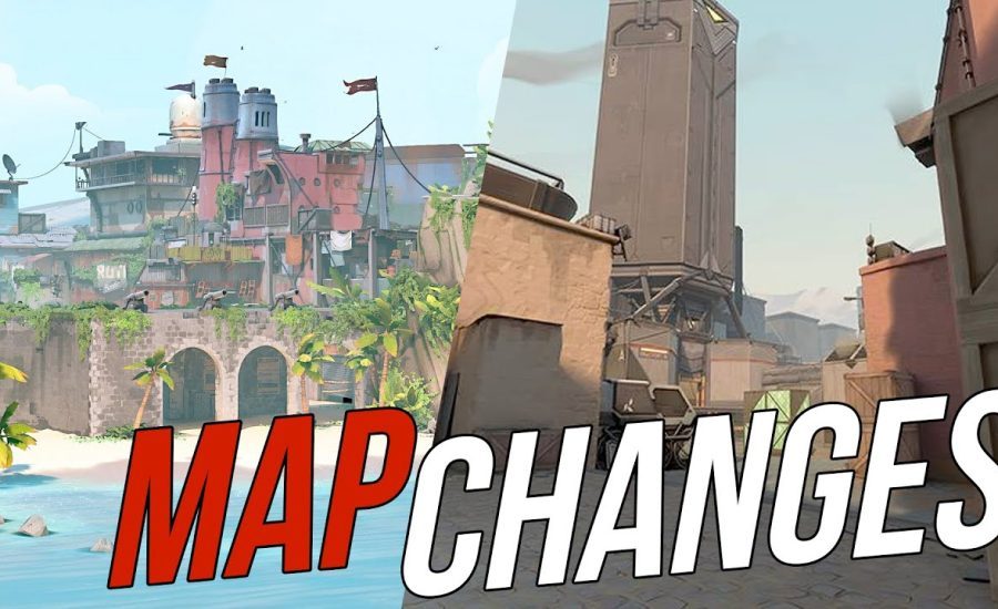*NEW* MAP CHANGES IN VALORANT - BREEZE & BIND - CHAPTER 4 - DISRUPTION