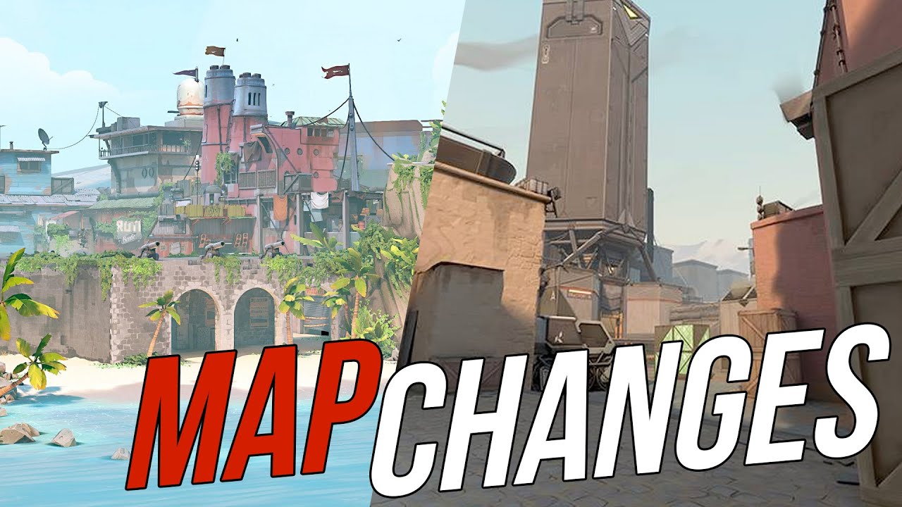 *NEW* MAP CHANGES IN VALORANT - BREEZE & BIND - CHAPTER 4 - DISRUPTION