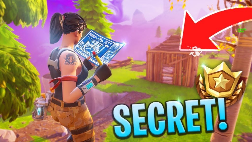 *NEW* SECRET LOOT LOCATION - Fortnite: Battle Royale