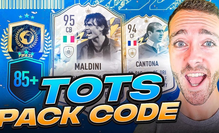 NEW TOTS PACK CODE! DO THESE PACKS MEAN PRE-TOTS PROMO? FIFA 22 Ultimate Team