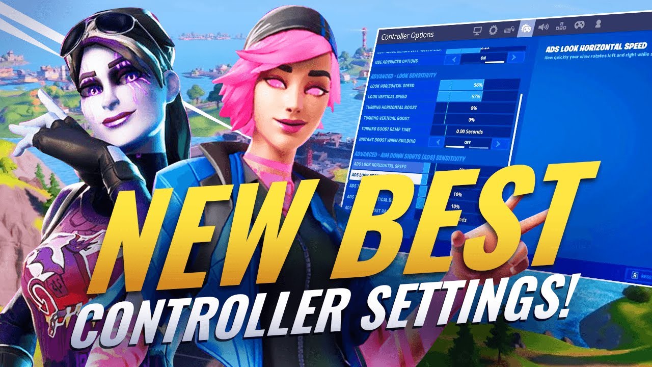 NEW ULTIMATE Sensitivity, Settings & Deadzones For Controller in Fortnite! - Season 4 Tips