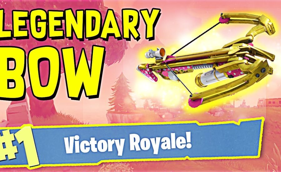 *NEW* UPDATE! - Crossbow VICTORY in Fortnite Battle Royale