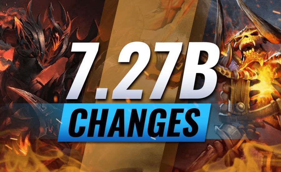 NEW UPDATE: Full Changes List For 7.27b - Dota 2 Tips