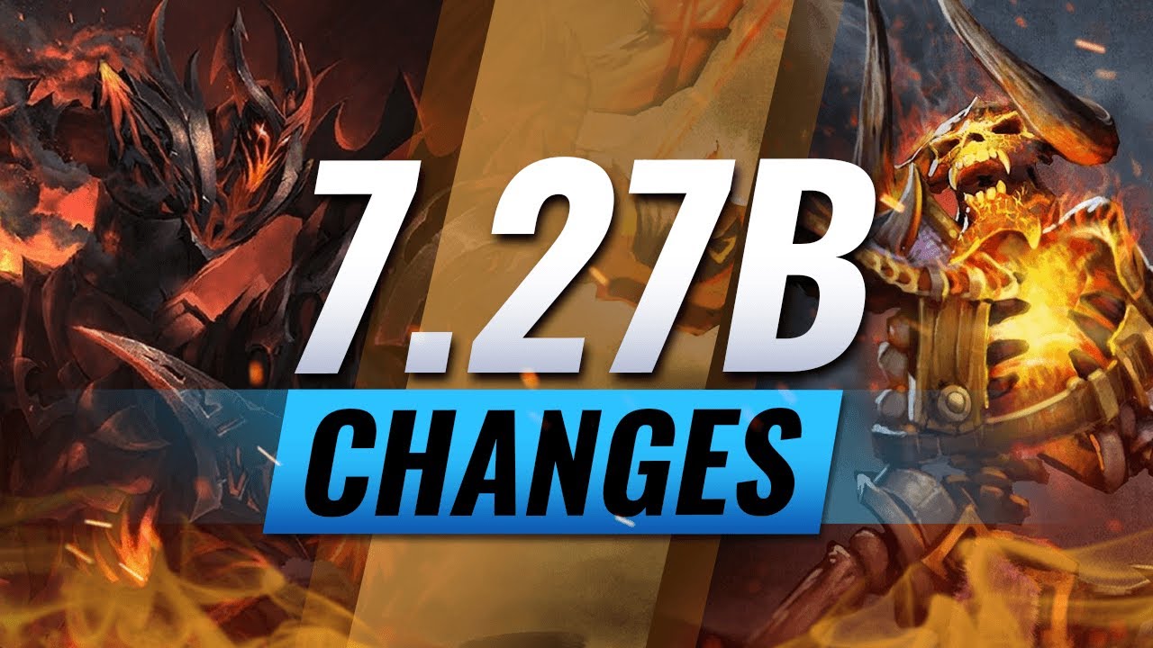 NEW UPDATE: Full Changes List For 7.27b - Dota 2 Tips