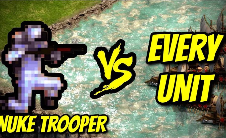 NUKE TROOPER vs EVERY UNIT | Age of Empires: Definitive Edition