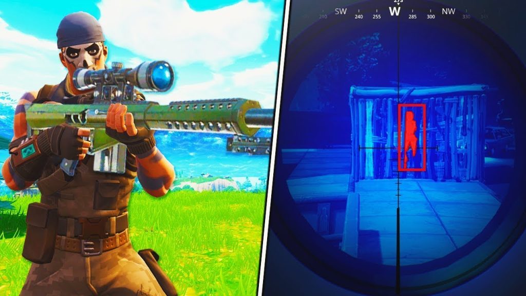 New HEAVY SNIPER is HACKING in Fortnite: Battle Royale! (Fortnite HEAVY SNIPER RIFLE)