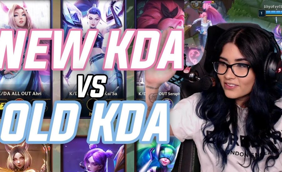 New K/DA ALL OUT vs Old K/DA