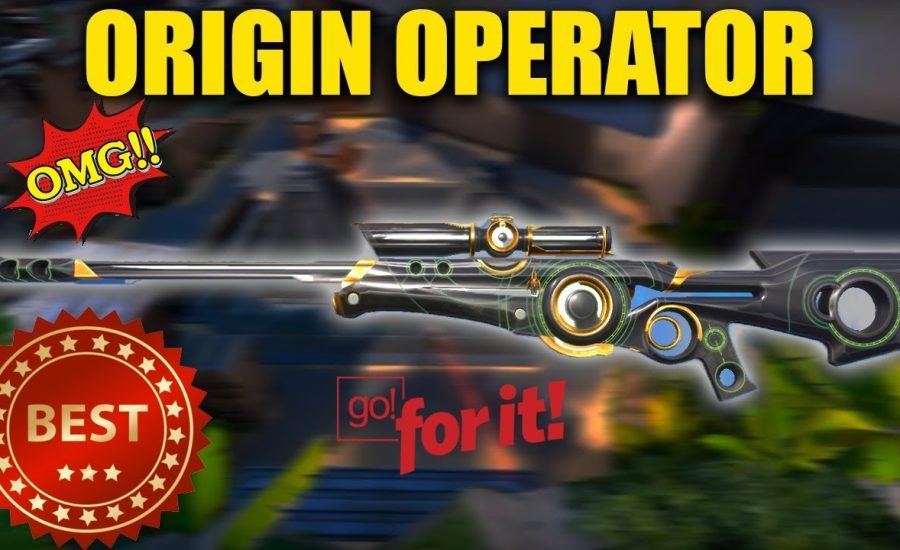 New Valorant Skin Origin Operator is Insane | New Skin Bundle Origin | Cyber X | Techno Scientist