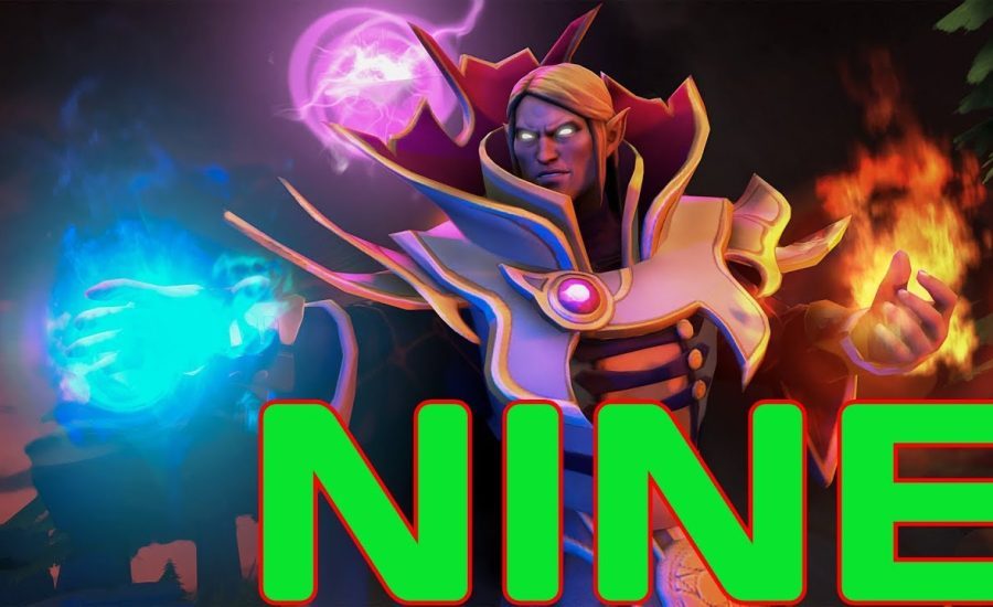 Nine Invoker VS Afoninje QoP - AVG MMR 8081 - Dota 2 Pro Player Perspective Full Game