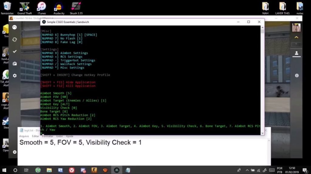 Novo Hack indectavel para csgo 2019 by Brasil Cheats