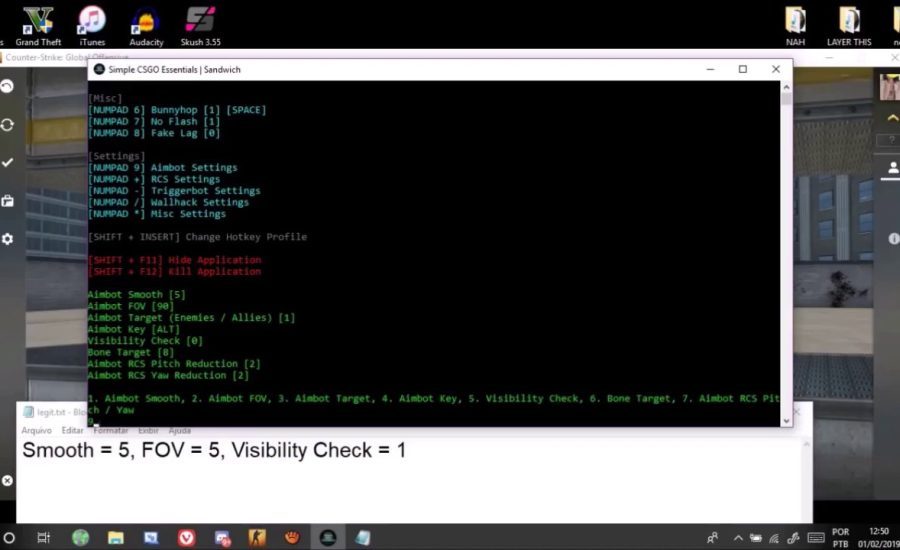 Novo Hack indectavel para csgo 2019 by Brasil Cheats