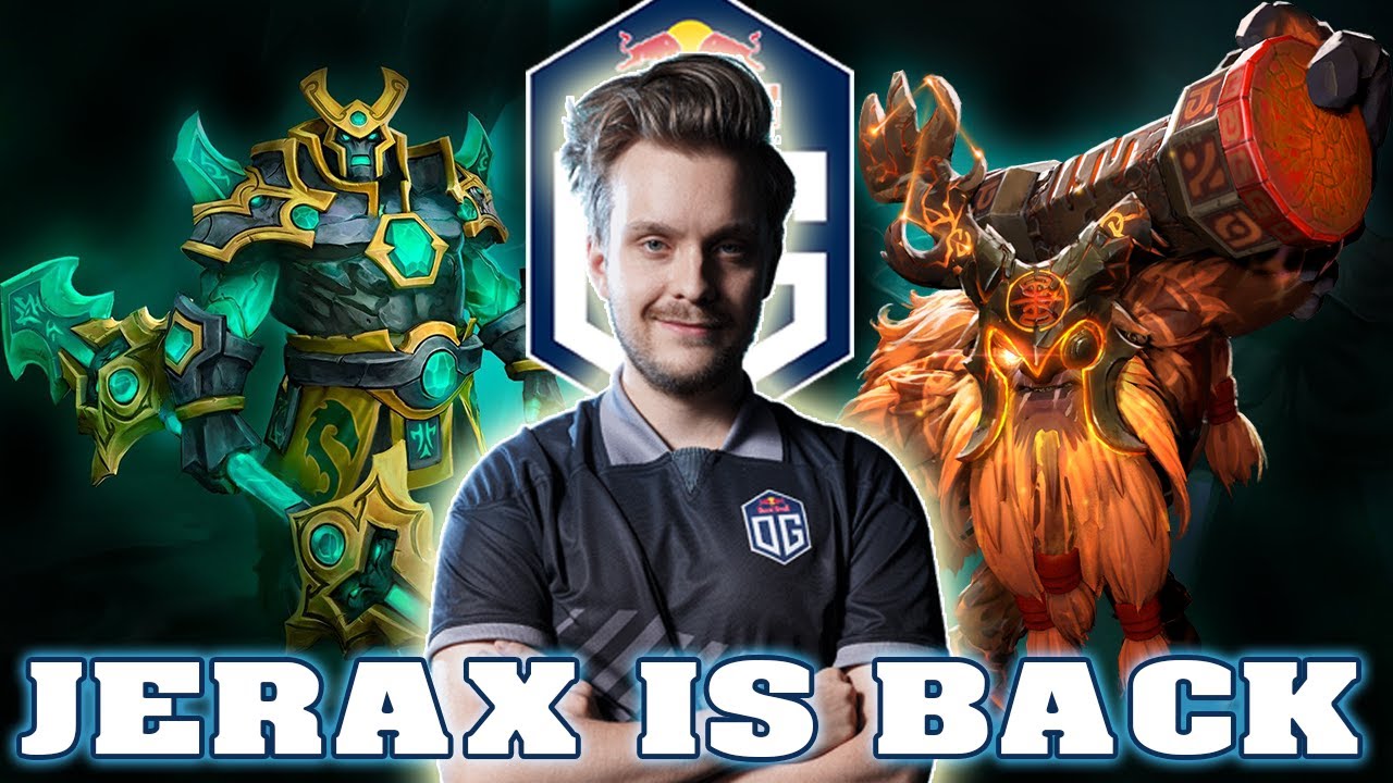 OG JerAx - One of the best position 4 in Dota 2 - He's back