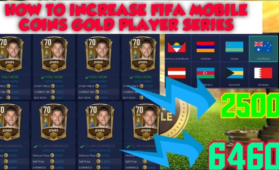 OMG | Make Millions Coins Gold Players Series | How To Increase Fifa Mobile Coins | New Method |