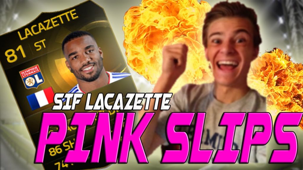 OMG SIF LACAZETTE PINK SLIPS!!! - FIFA 15 PS4