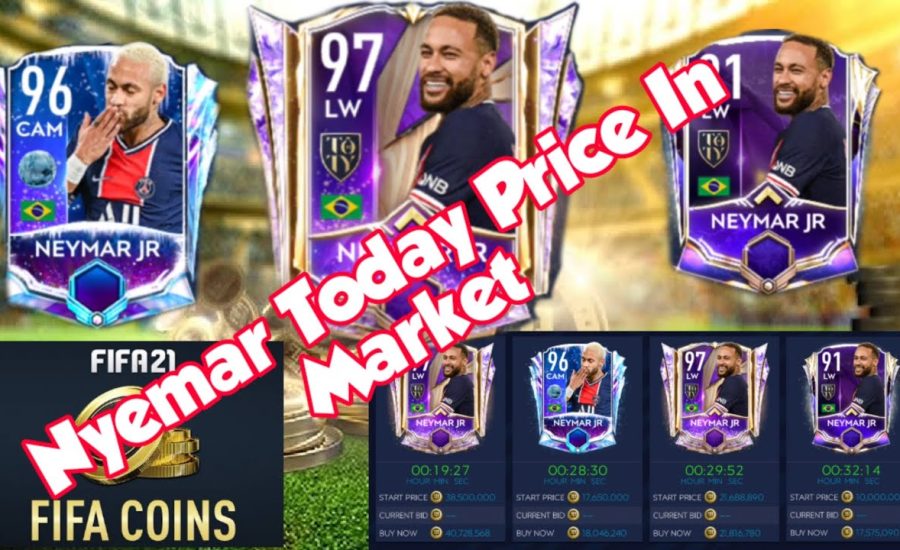 OMG | TODAY NYEMAR JR. PRICE IN MARKET | NYEMAR TOP RANKING PRICE IN FIFA MOBILE | LOWEST PRIICE