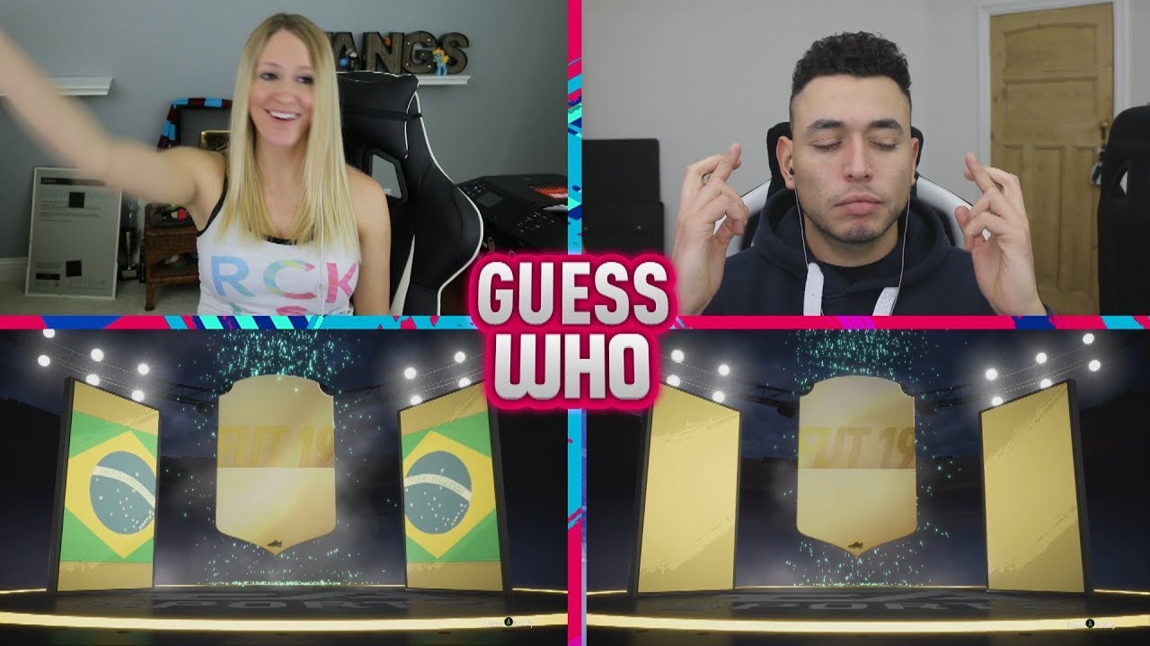 OMG! WE PACKS HUGE WALKOUTS IN GUESS WHO FIFA!! FIFA 19 GUESS WHO