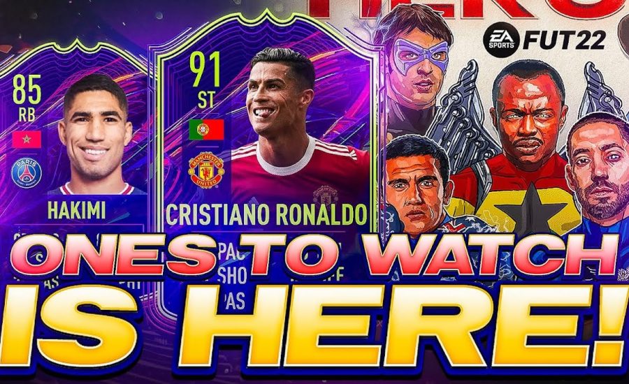 ONES TO WATCH IS HERE! FUT HEROES IN PACKS & OTW PACK MADNESS! FIFA 22 Ultimate Team