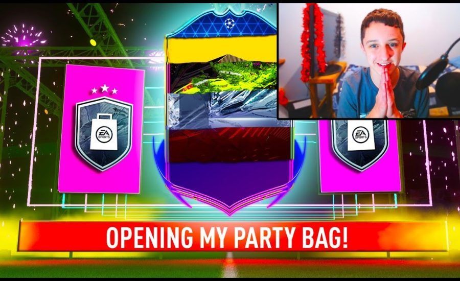 OPENING MY re-released FUT FREEZE PARTY BAG PACK! | FIFA 21