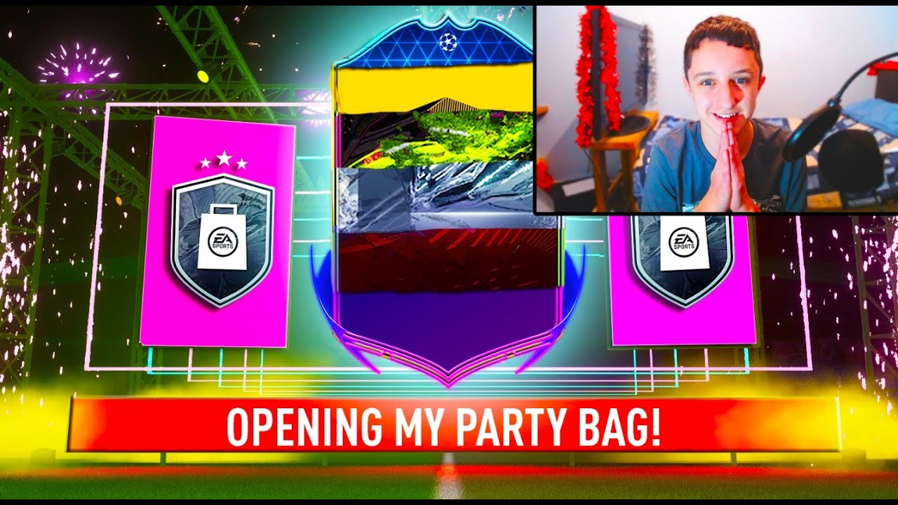 OPENING MY re-released FUT FREEZE PARTY BAG PACK! | FIFA 21