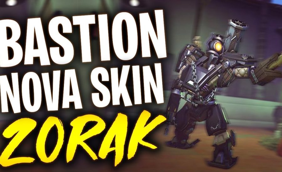 OVERWATCH - BASTION "COFFIN" SKIN GAMEPLAY!