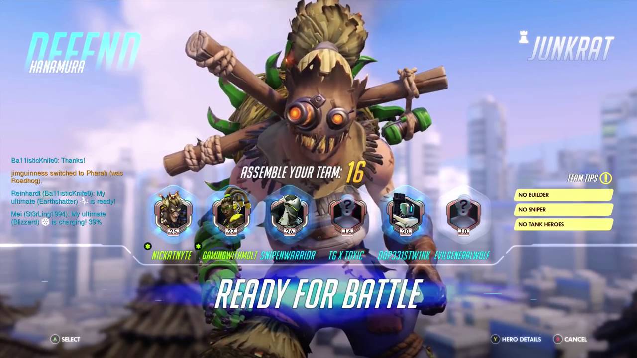 OVERWATCH-SCARECROW-JUNKRAT-Destruction