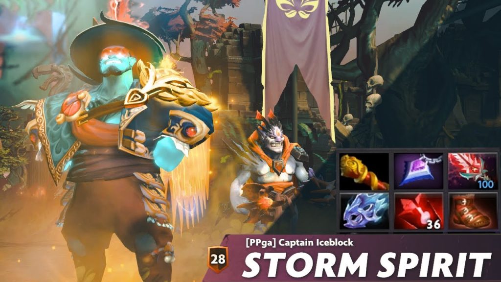 One Kill Per Minute - 25/0/13, Ultra-Offensive Build - Storm Spirit Stomp | Raw Gameplay | Dota 2