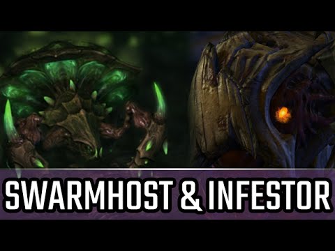 Only Swarmhost Infestor l StarCraft 2: Legacy of the Void Ladder l Crank